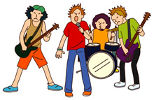 �o���h�̎���̓{�[�J��